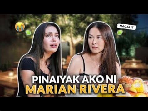 Pinaiyak ako ni Marian .